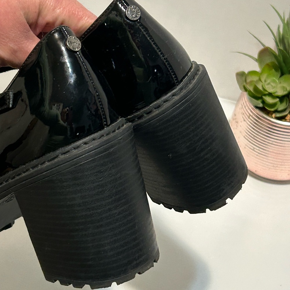 Steve Madden Black Patent Mary Jane Heels - Picture 3 of 7